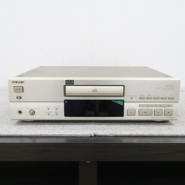 【ジャンク】SONY CDP-555ESJ CDデッキ ソニー @58948