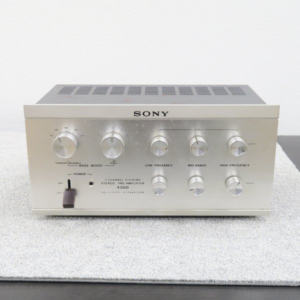 ジャンク】SONY TA-4300 チャンネルデバイダー ソニー @59817｜中古