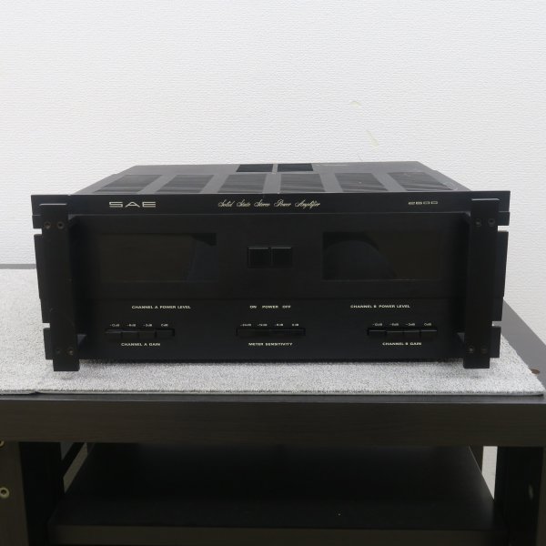 【ジャンク】SAE 2600 パワーアンプ エスエーイー @60317