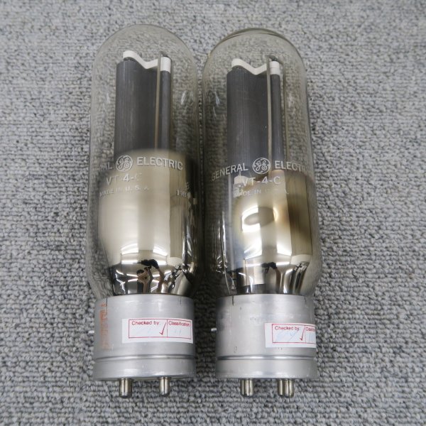 【現状】GE VT-4-C/211 2本 真空管 ゼネラルエレクトリック @60579