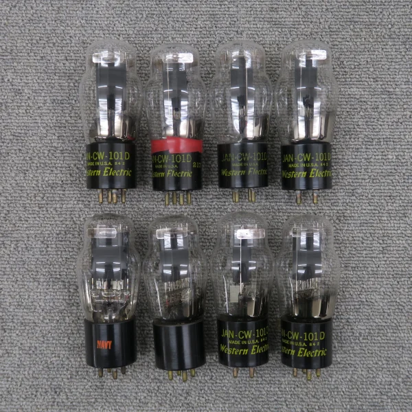 【現状】Western Electric 101D 8本 真空管 ウエスタンエレクトリック @60518